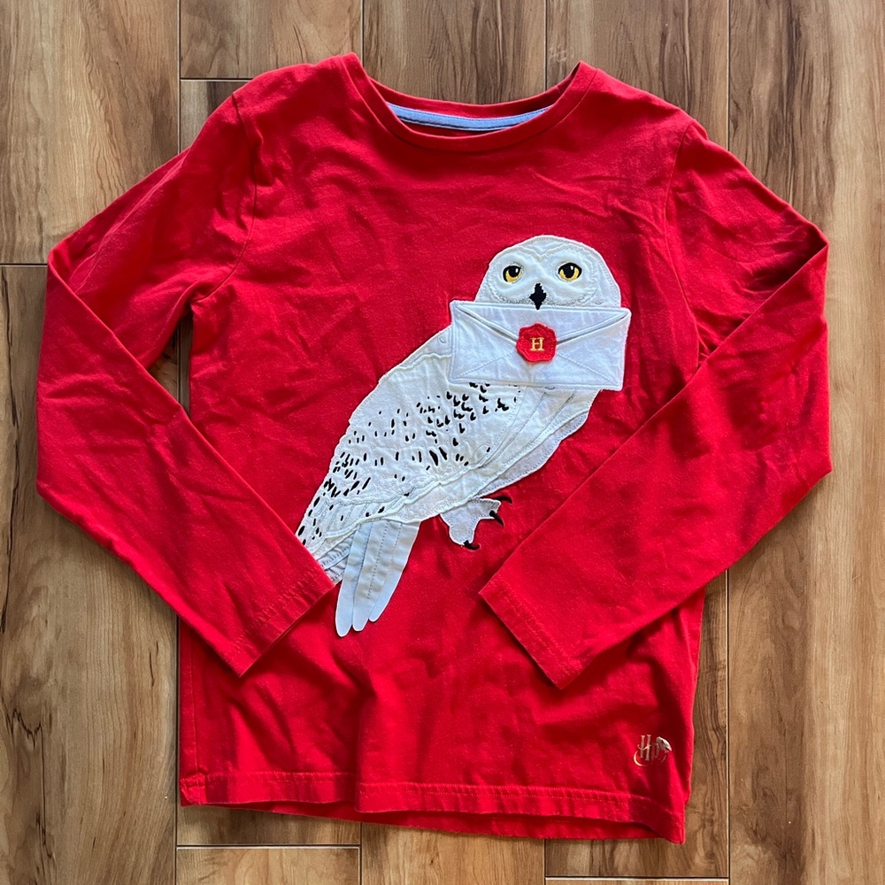 Mini Boden Harry Potter Owl Shirt